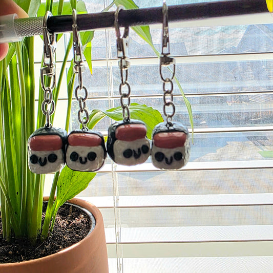 Handmade Spam Musubi Keychain