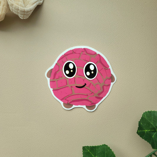 Cute Pink Concha Sticker