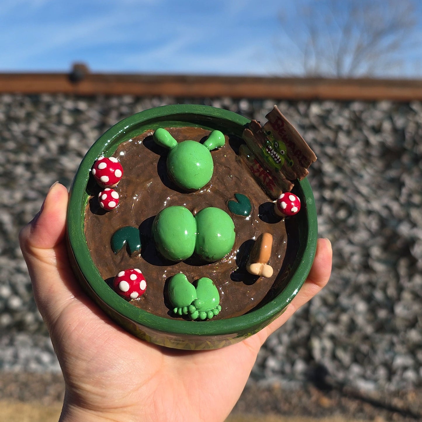 Bootylicious Shrek Trinket Tray